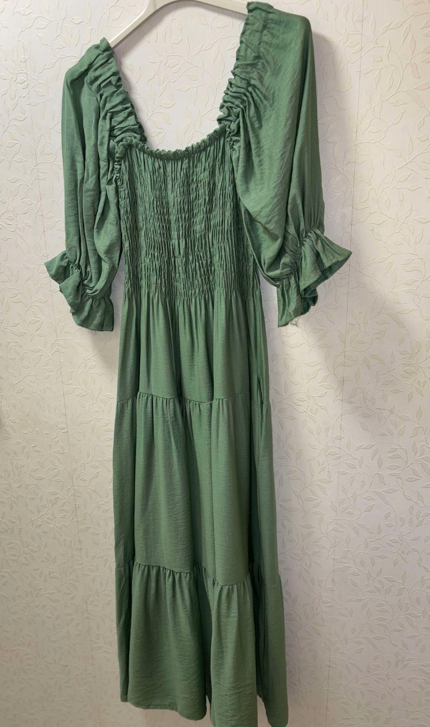Tiered Midaxi dress